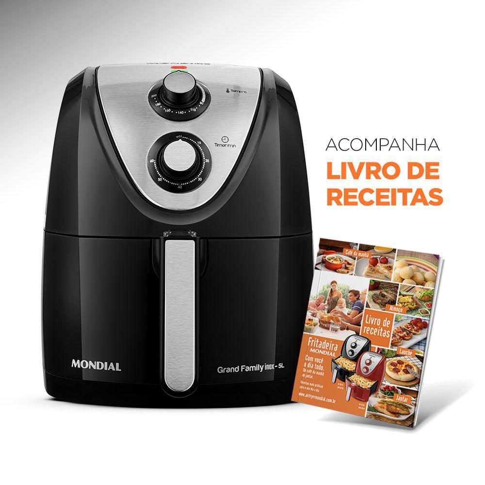 Fritadeira Air Fryer 5 Litros Afn-50-bi Mondial 127v/60hz 110V