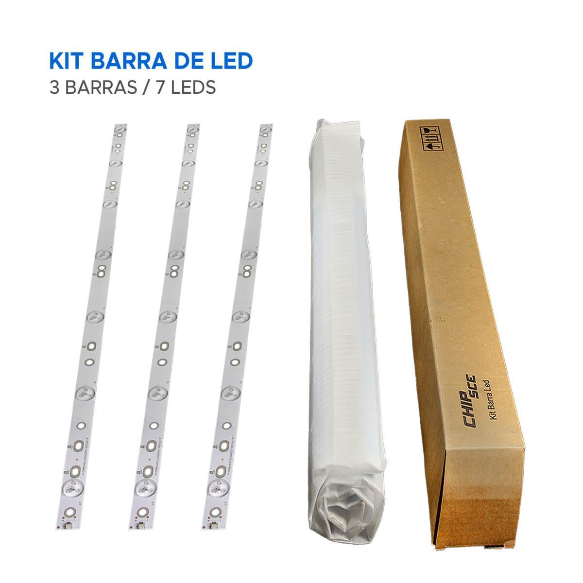 Kit Barra Led Kit Barras De Led Completo Tv … | Shopping do Inter