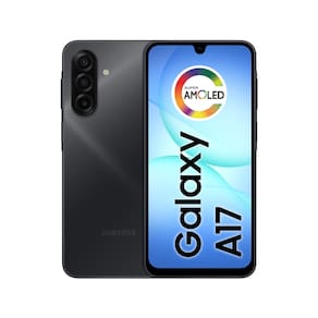 Celular Samsung Galaxy A17 4G Tela 6.7" 128GB Super AMOLED Câmera Tripla 50MP Preto