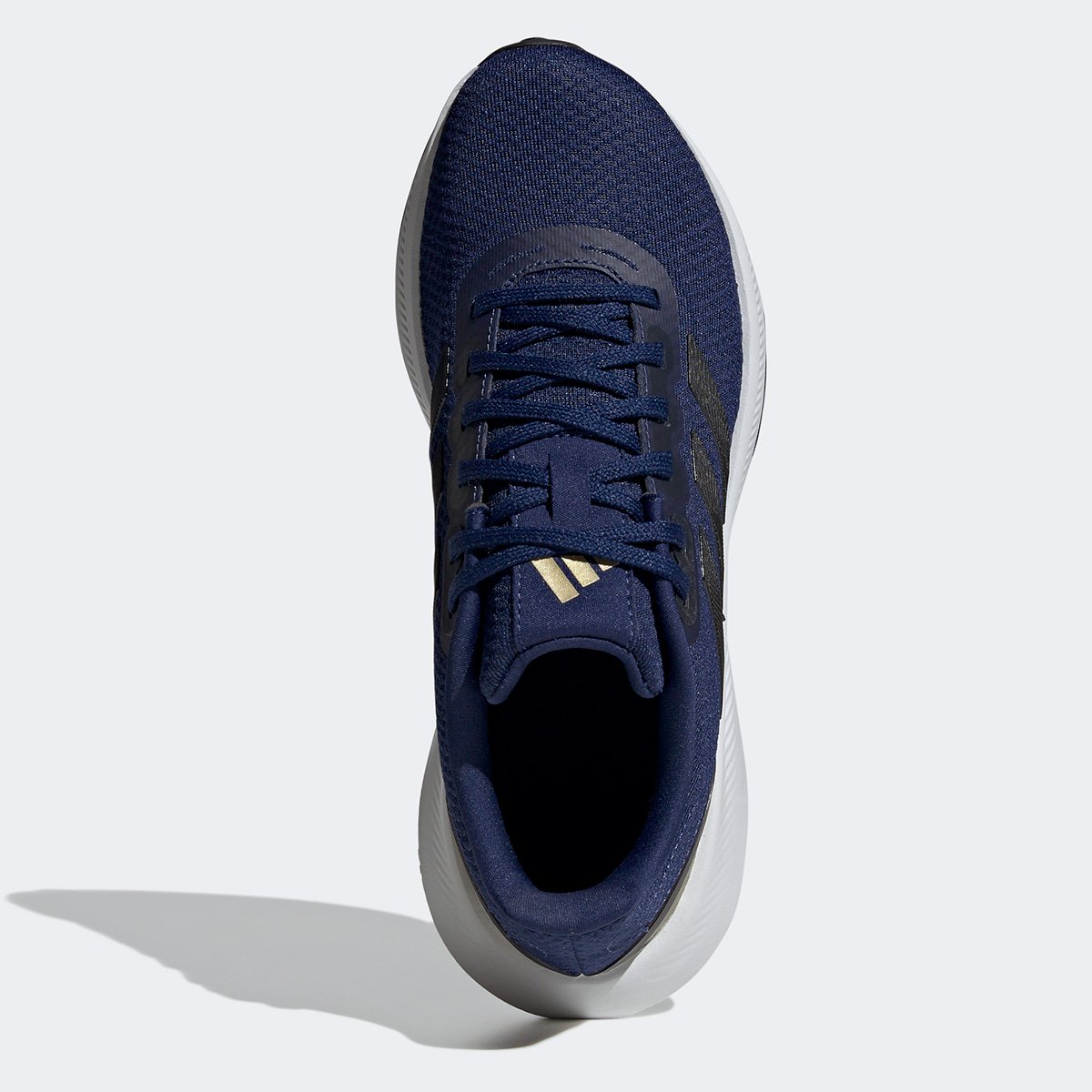 Miniatura Tênis Adidas Runfalcon 3.0 Feminino Marinho+Preto - 34