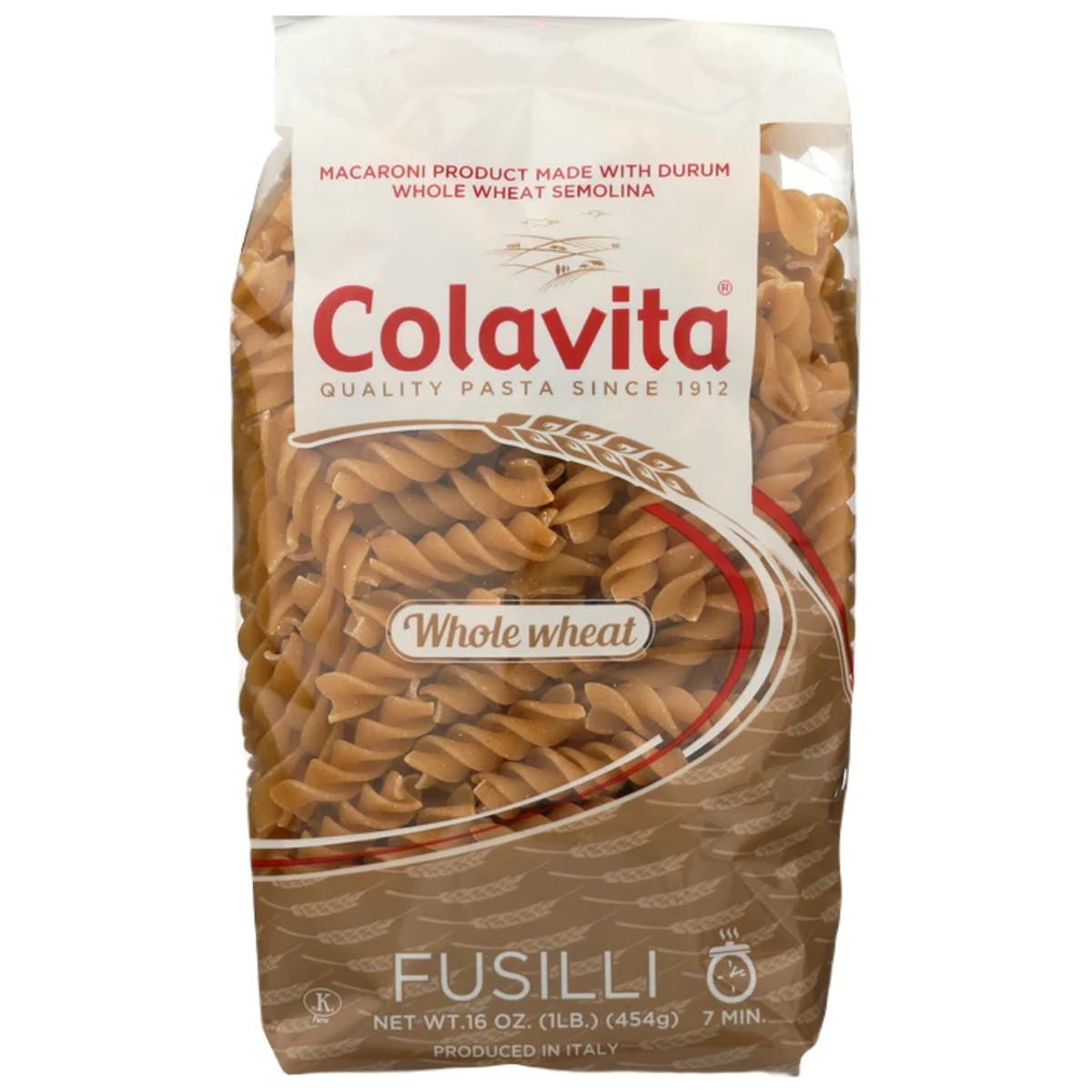 Miniatura Kit Com 6Un Fusilli Integral Colavita Grano Duro 500G