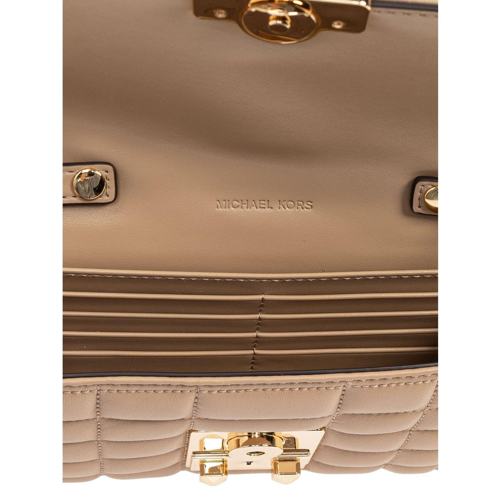 Miniatura Bolsa Michael Kors Transversal Tribeca Pequena De Couro Cara