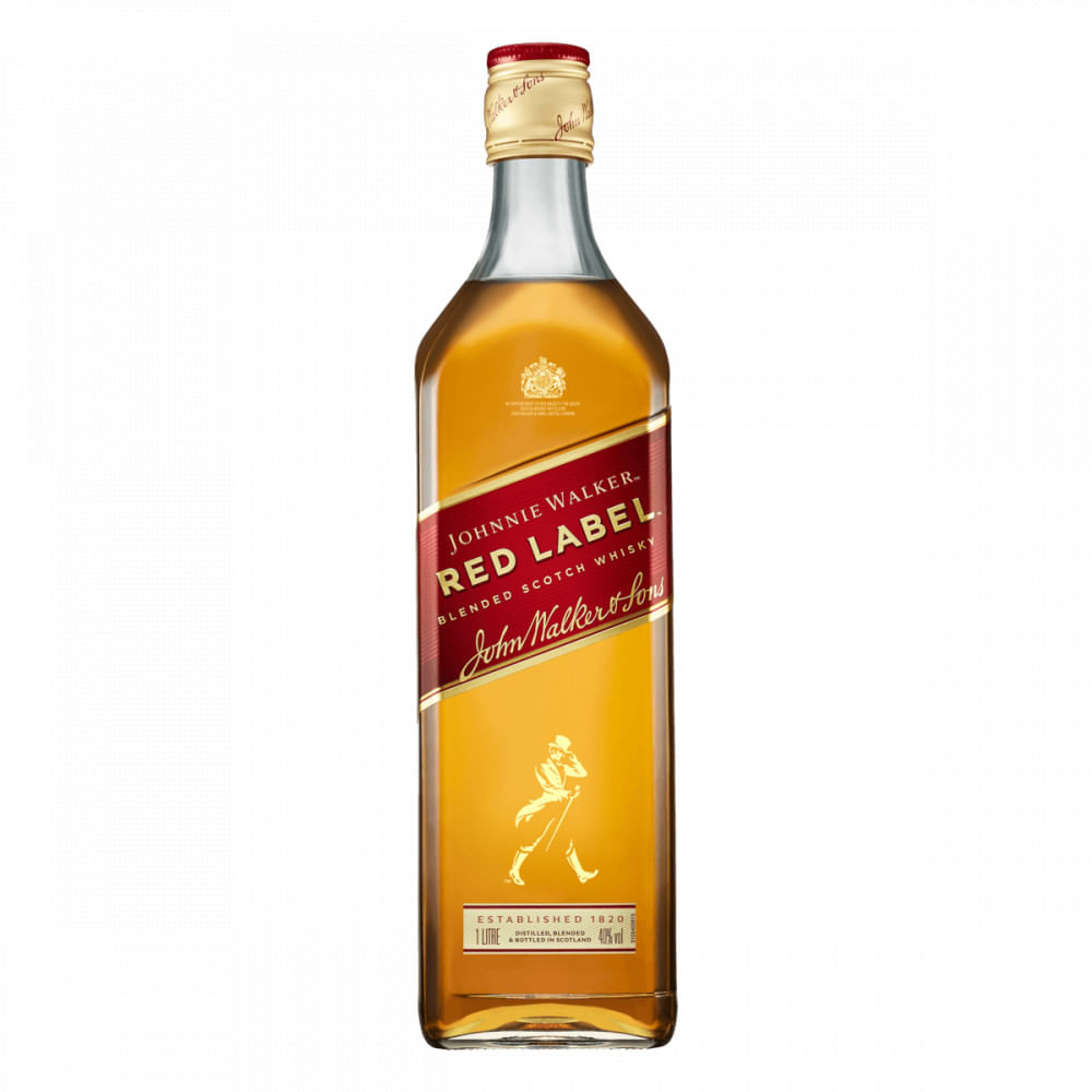Johnnie Walker Red Label Blended Scotch Whisky 1000ml