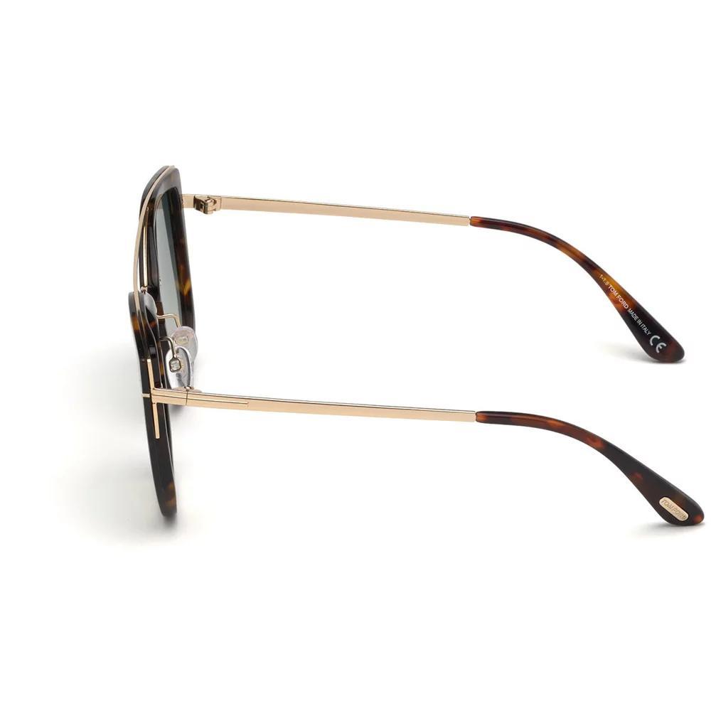 Miniatura Óculos Tom Ford Ft0648/S 56P 55 +AC0- Havana/Verde Gradiente