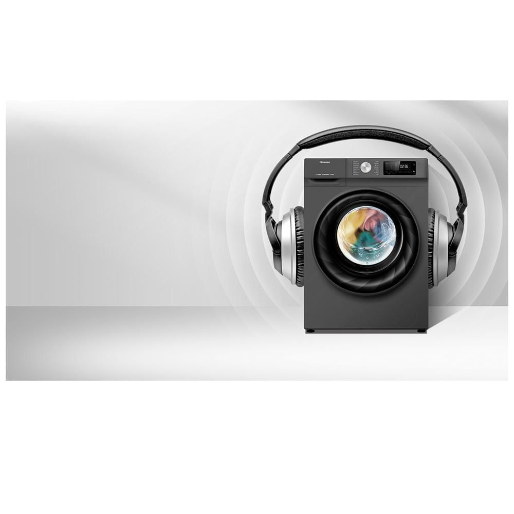 Lava & Seca Hisense Steam Titanium com 13 Programas de Lavagem - WD5Q1342BW 110