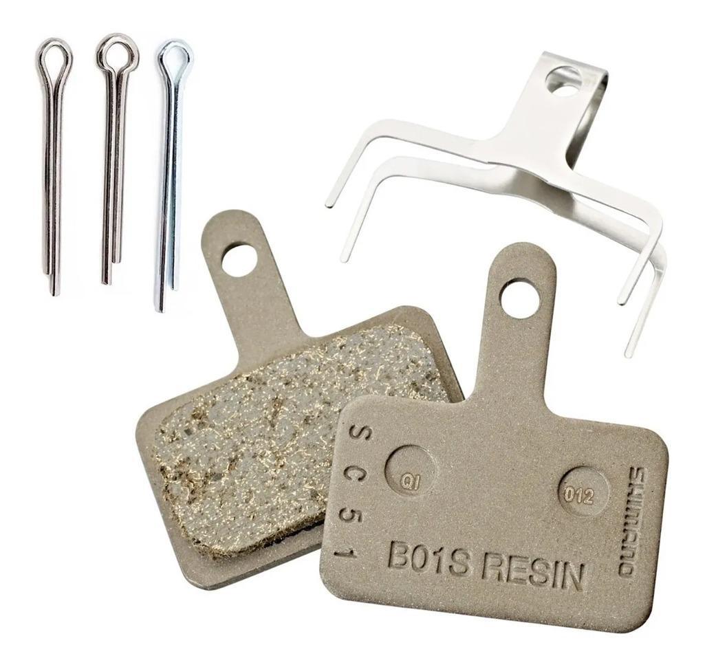 Miniatura Caixa 25 Pares De Pastilhas De Freio Shimano B01S De Resina