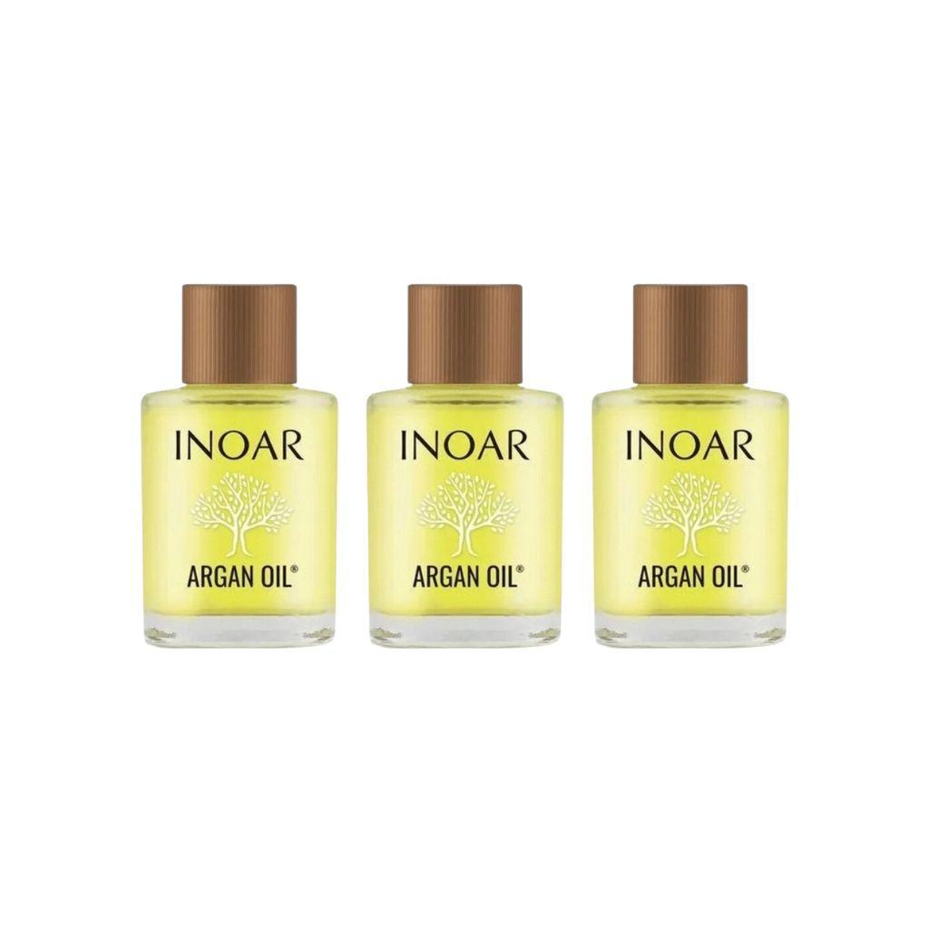 Miniatura Oleo Capilar Inoar Argan 7Ml - Kit Com 3Un