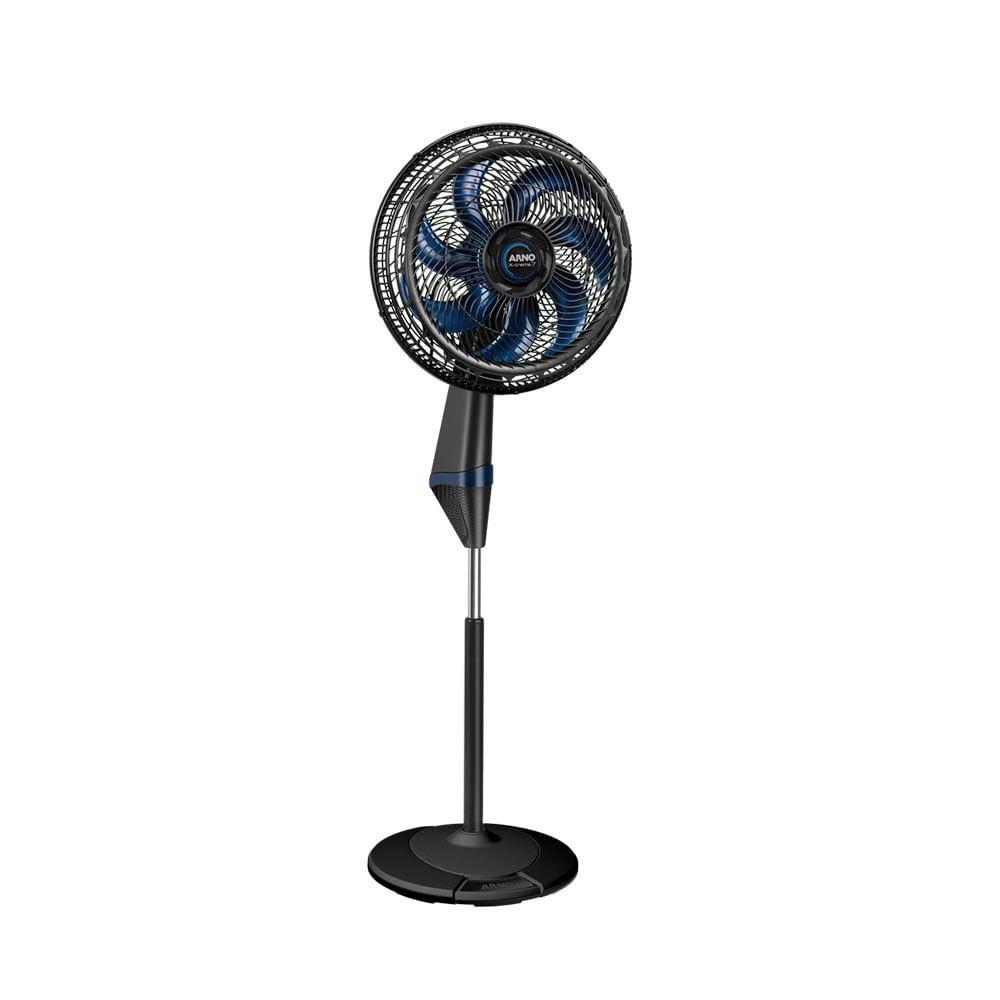 Miniatura Ventilador De Coluna Arno 40cm X-Treme 7 VE7C Preto E Azul Escuro 127V