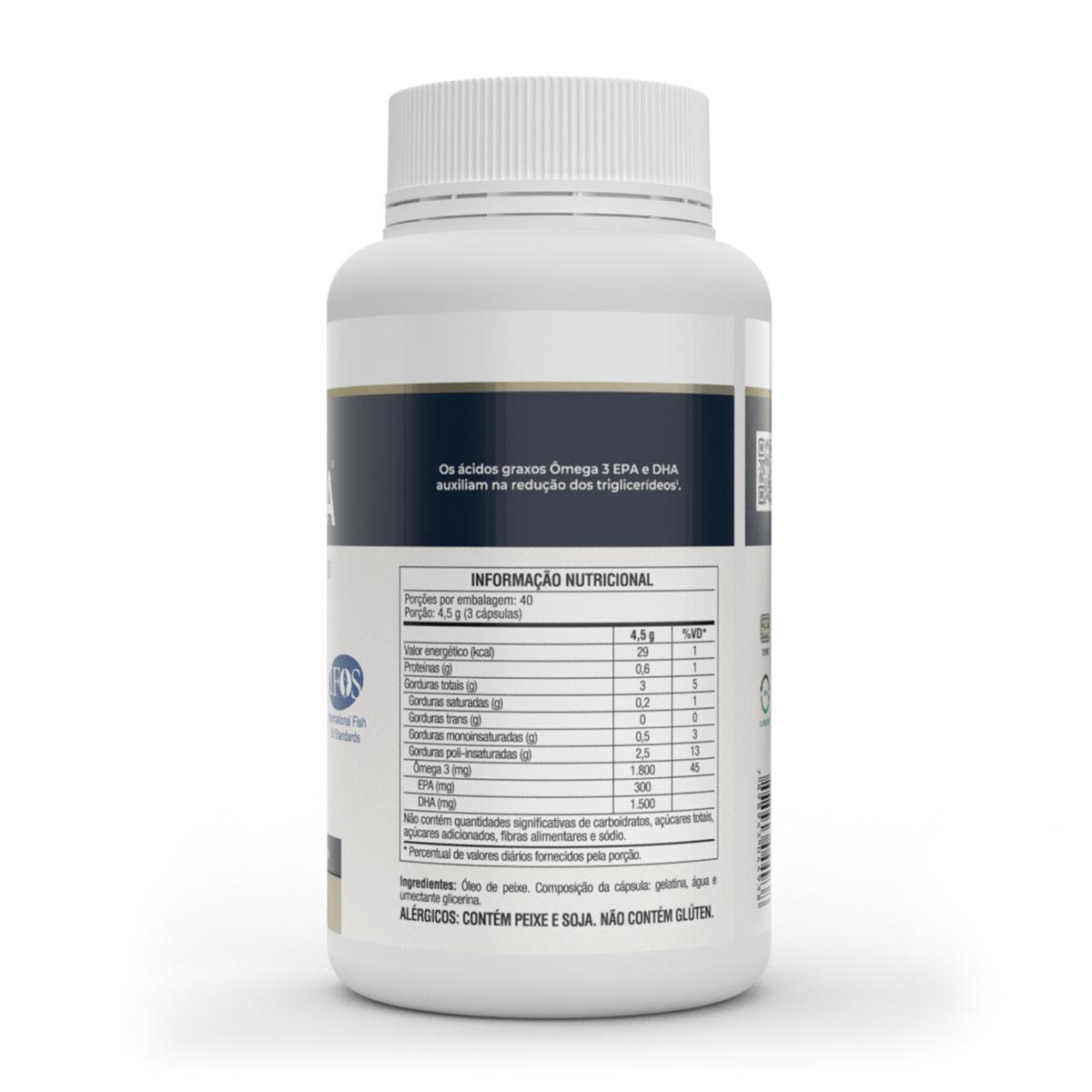 Miniatura Kit 3 Mega Dha 1500Mg Vitafor 120 Cápsulas