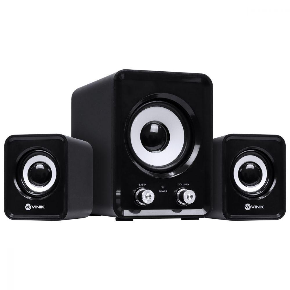 Miniatura Caixa De Som 2.1 Standard Way 11w Subwoofer + 2 Caixas Satélite - Cxst11w