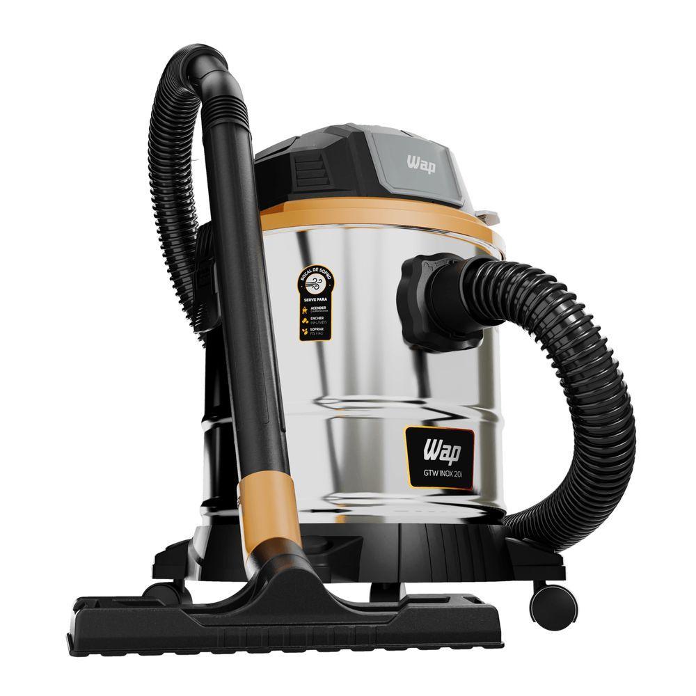 Miniatura Aspirador De Pó E água 1900w WAP GTW Inox 20i 220V