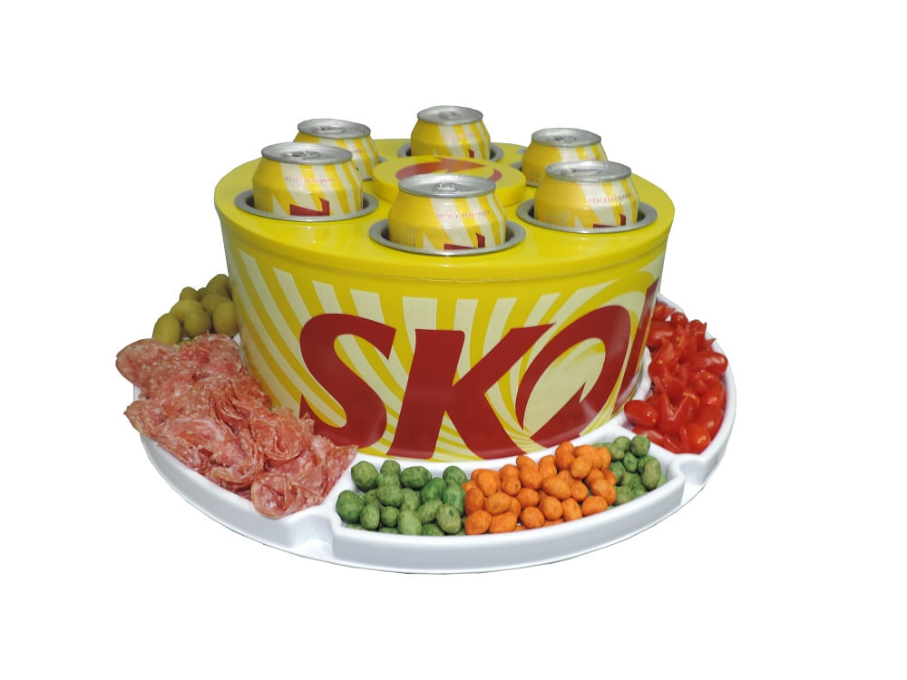 Miniatura Kit Cooler 3G Skol e Petisqueira Doctor Cooler