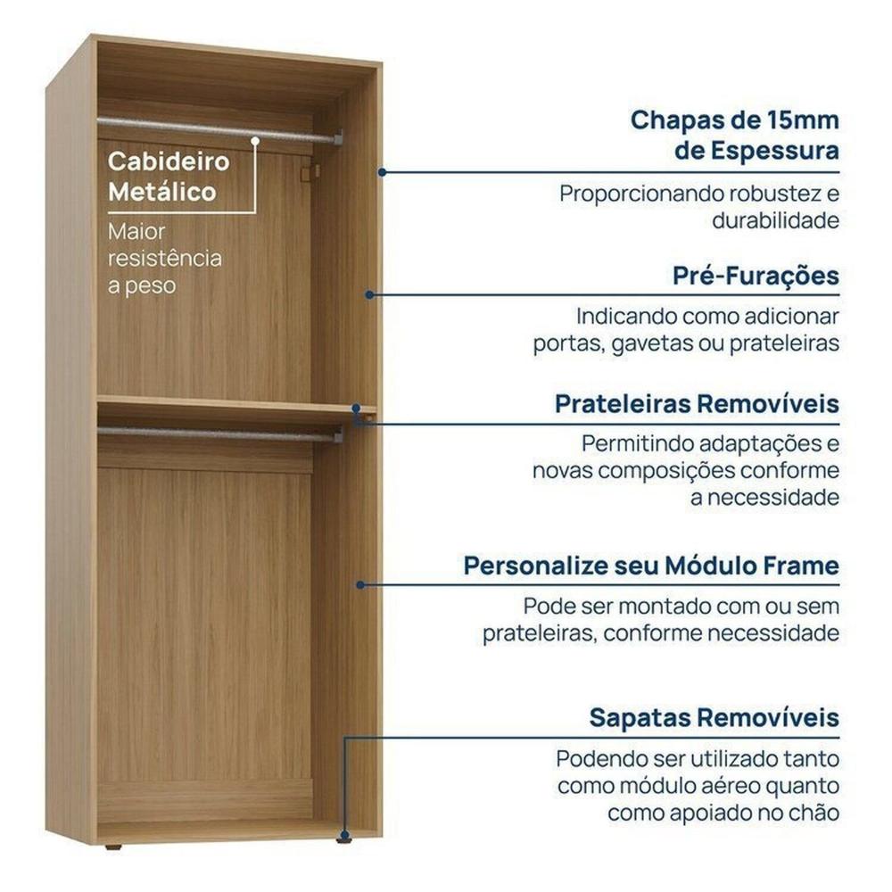 Módulo 70x180 1 Kit Prateleira… | Shopping do Inter