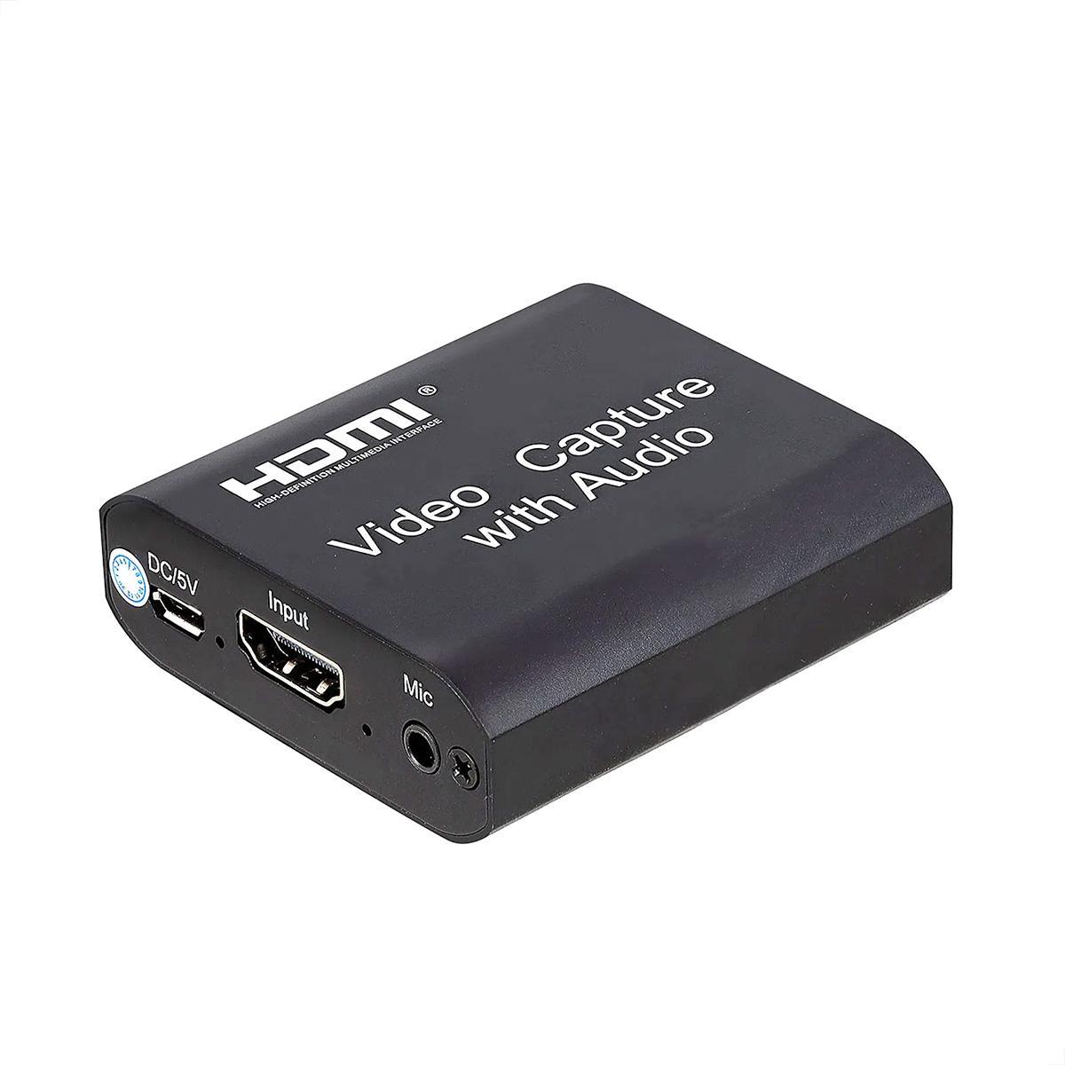 Miniatura Placa De Captura De Vídeo E Áudio Hdmi Usb 4K - Kit Com 10
