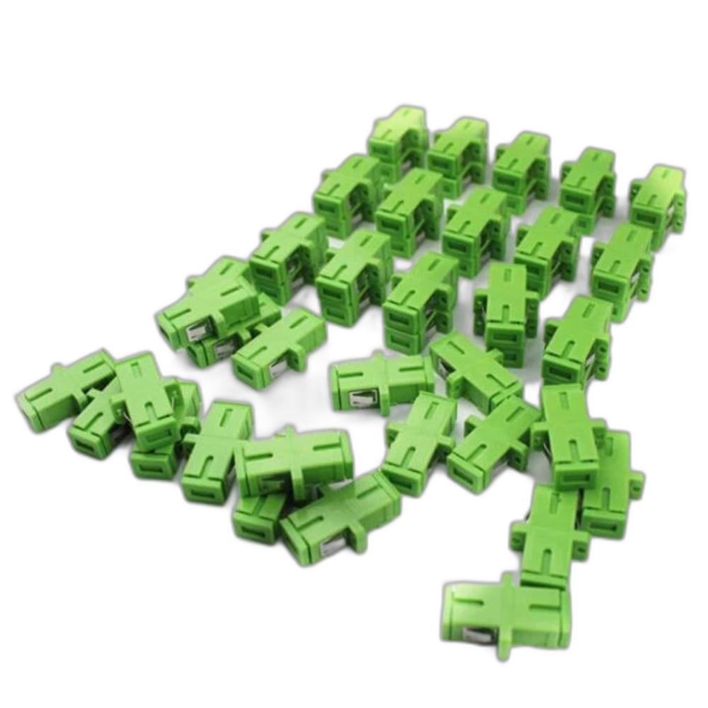 Miniatura Kit Adaptador De Fibra Óptica - Sc/Apc - Sm Simplex 50Un