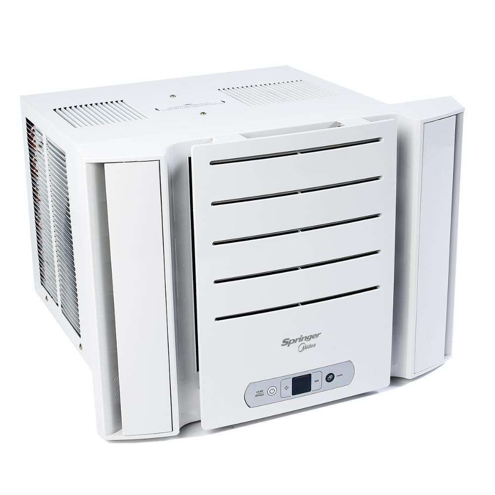 Miniatura Ar Condicionado De Janela Midea 10.000 Btu/h Frio Monofásico Eletrônico Branco QCK108RB 110V