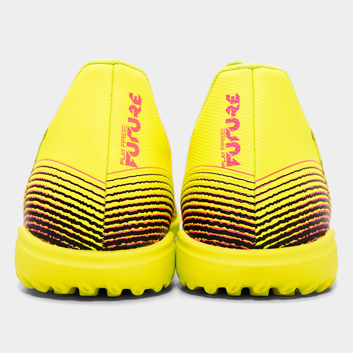 Miniatura Chuteira Society Puma Future 8 Play Neymar Unissex Amarelo - 39