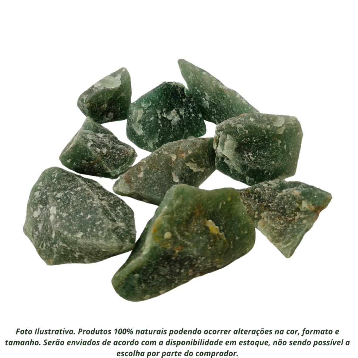 Miniatura Pedra Aventurina 4 A 6 Cm Bruta Natural 500 Gramas