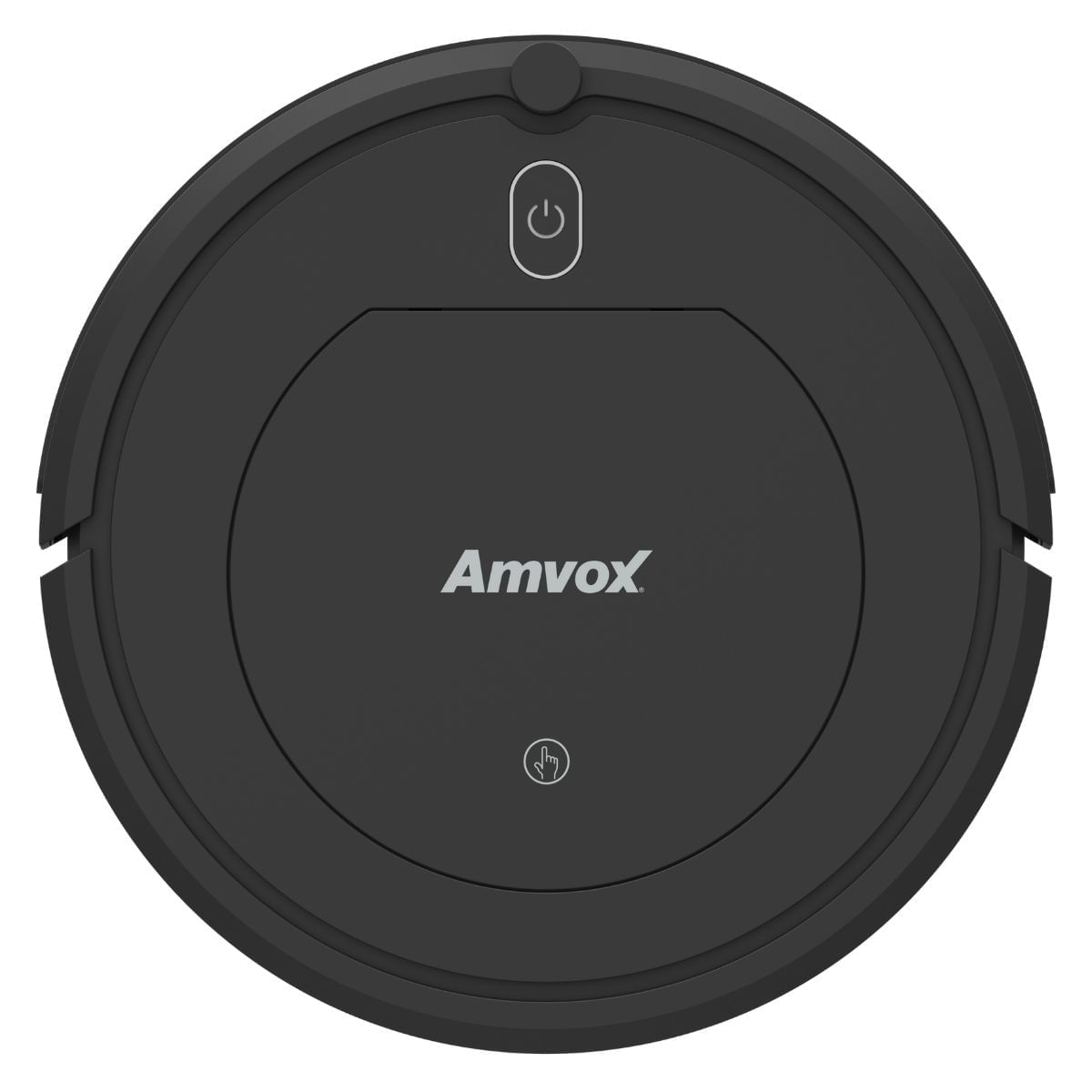 Miniatura Robô Aspirador Amvox 3 Funções ASP 018 BLACK Bivolt BIVOLT