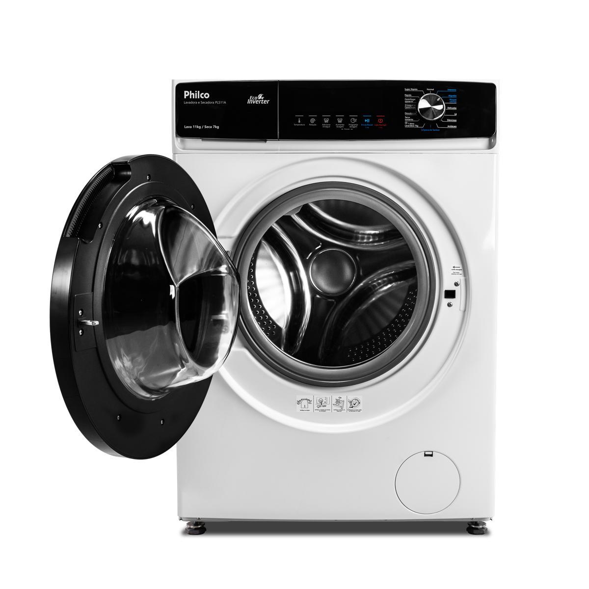 Miniatura Lava e Seca 11Kg Philco Inverter Plus 16 Programas PLS10B 127V