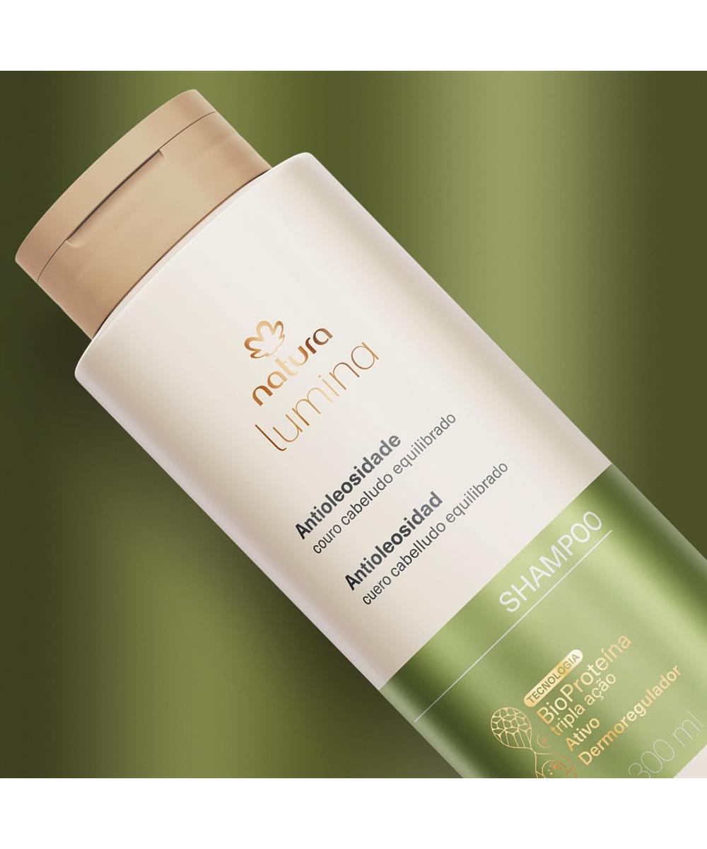 Miniatura Shampoo Equilibrante Antioleosidade Natura Lumina 300ml