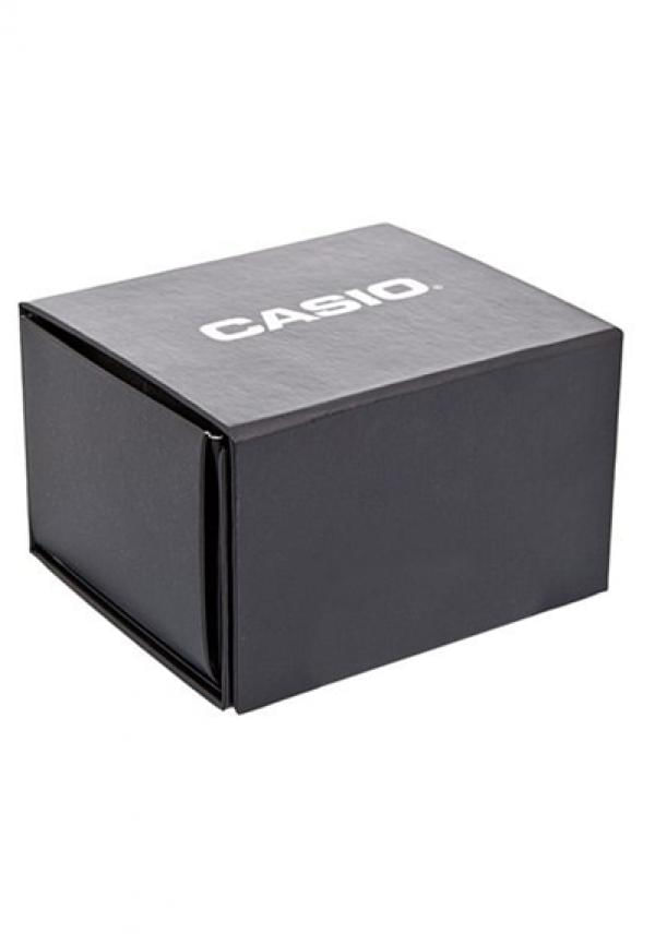 Miniatura Relógio Feminino Casio Ltp-V005L 7Bu Prata Couro Analógico
