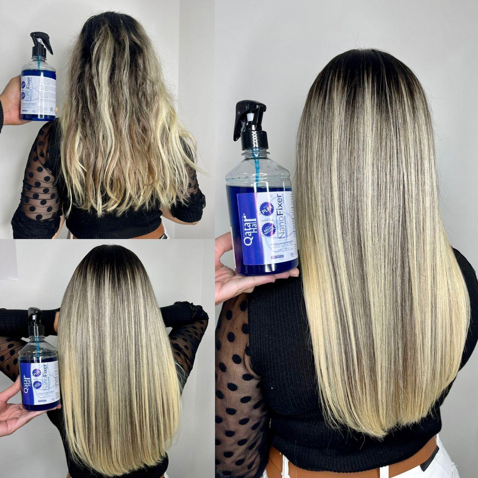 Kit Organic + Queratina Liquida 210Ml + Nanofixer Troia Hair