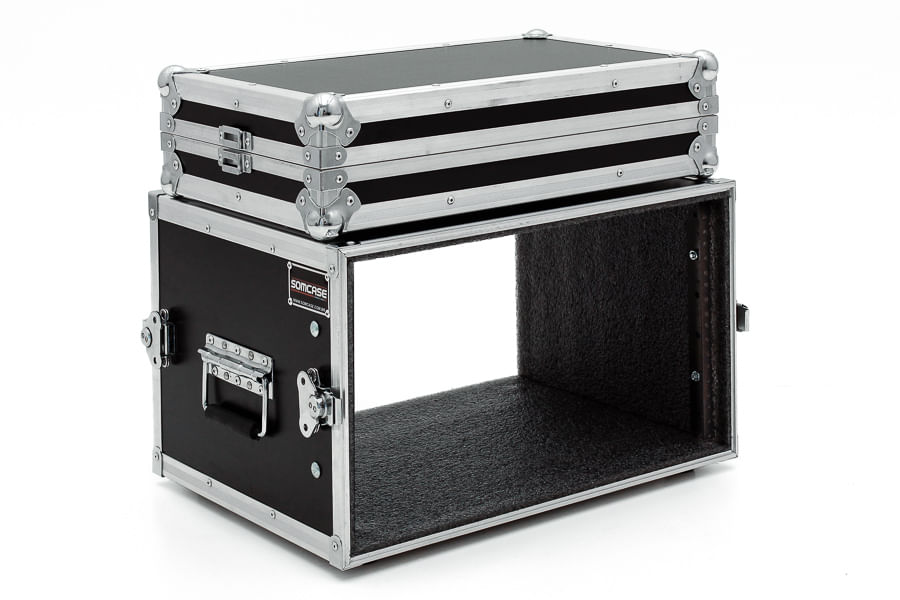 Miniatura Hard Case Rack 6U Periféricos - EXT6