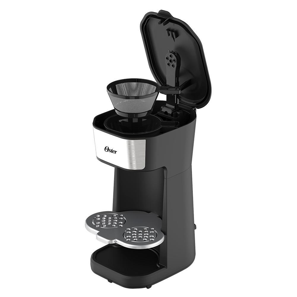 Miniatura Cafeteira Oster 2Day Inox 2 Em 1 Copo Térmico Ocaf200 220V