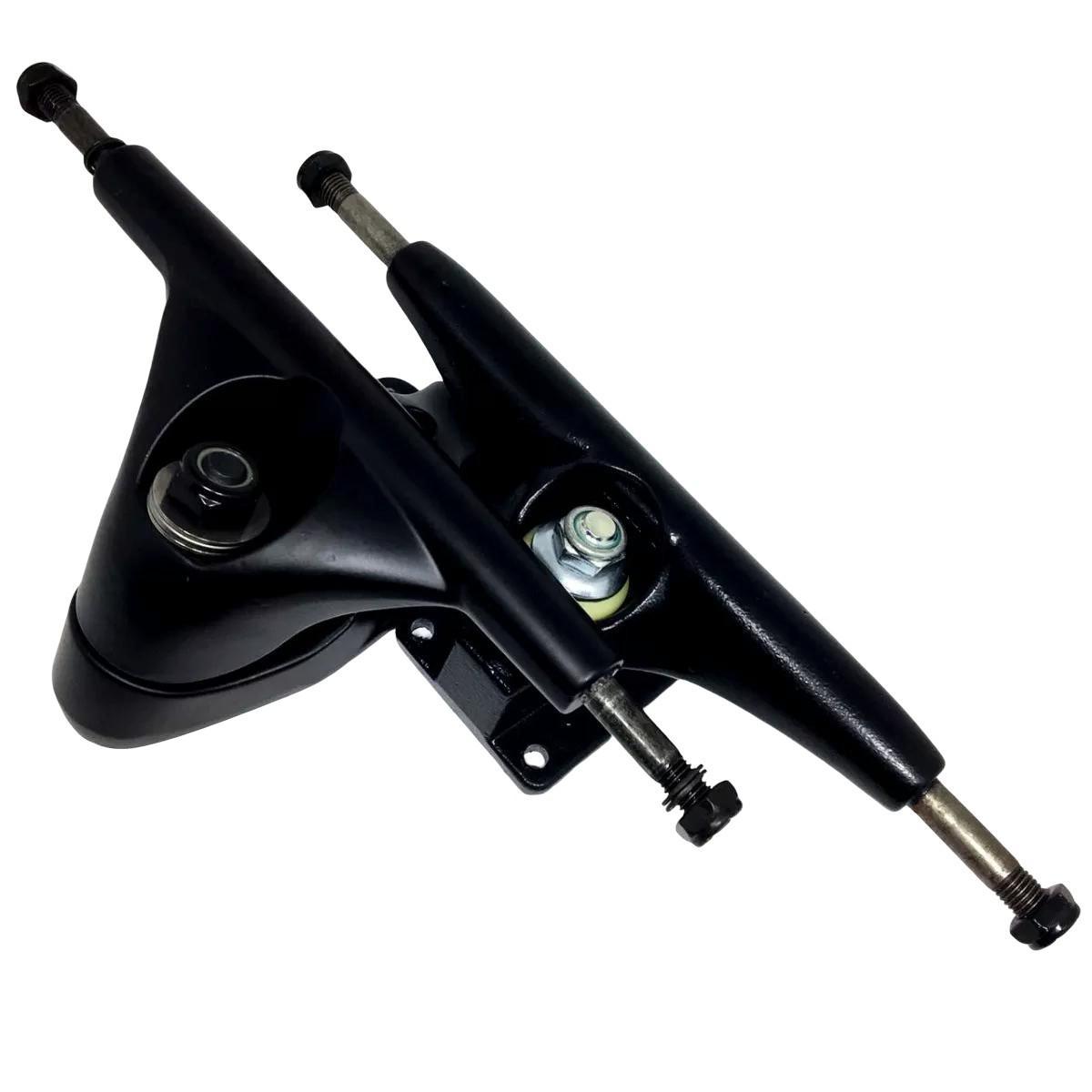 Miniatura Truck Simulador De Surf Flying Preto Longboard Skate Carver