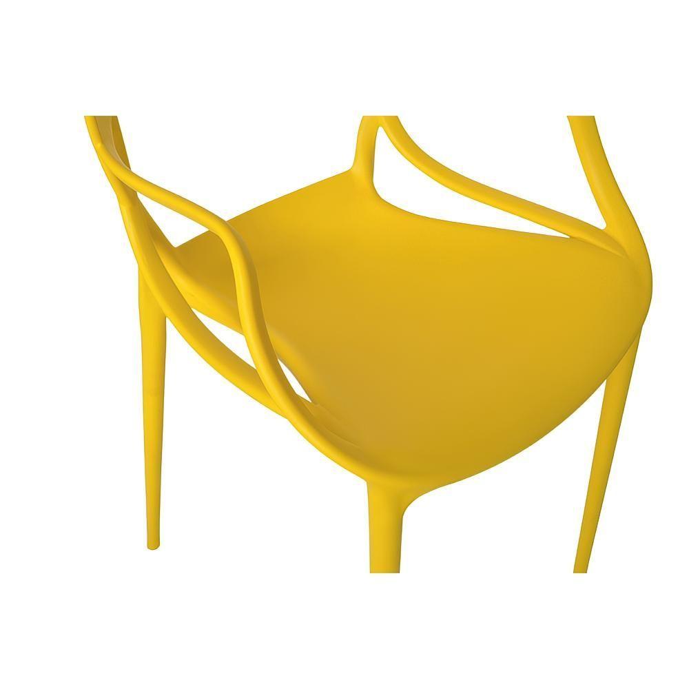 Miniatura Cadeira De Jantar Allegra - Amarela