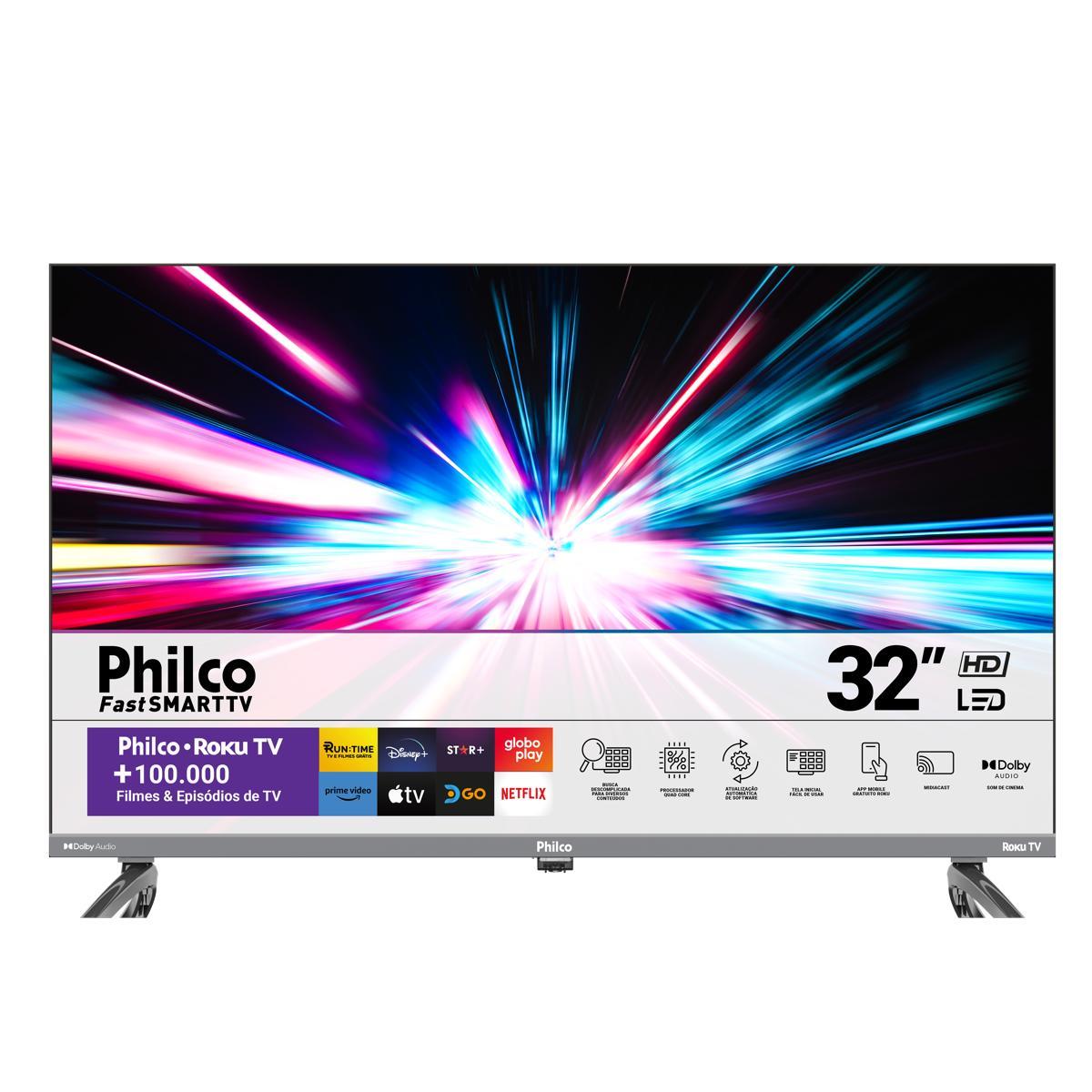 Miniatura Smart TV 32 polegadas Philco PTV32K34RKGB LED