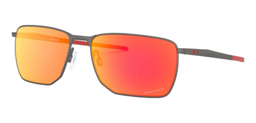 Miniatura Óculos De Sol Oakley Ejector Gun Metal Prizm Ruby Lançamento