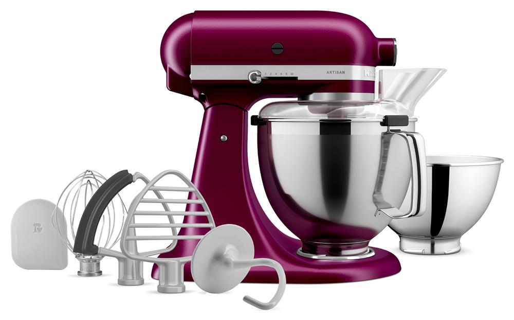 Miniatura Batedeira KitchenAid Artisan Beetroot - KEA38AR 110V