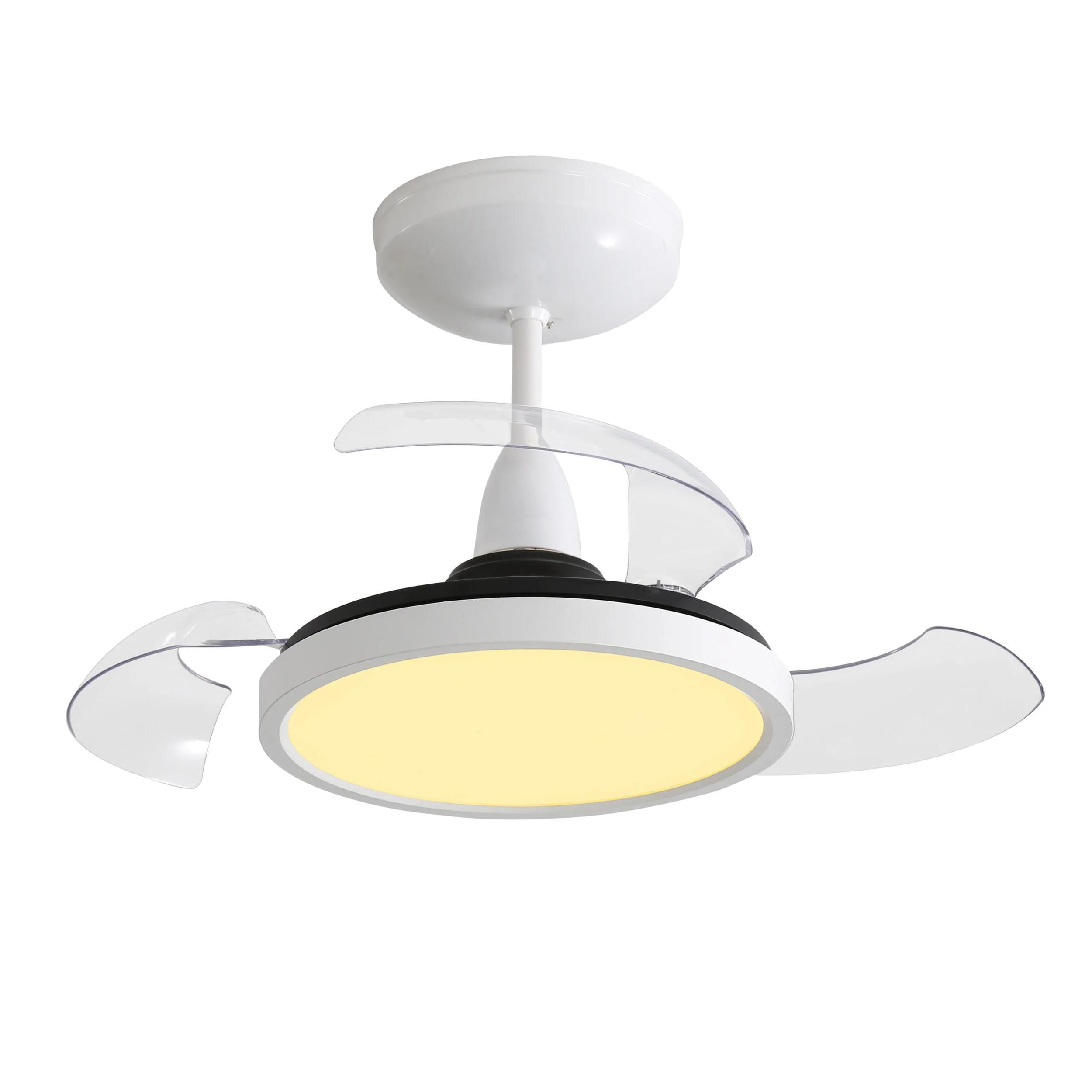 Ventilador De Teto Aliseu Retrátil Mid Branco Bivolt