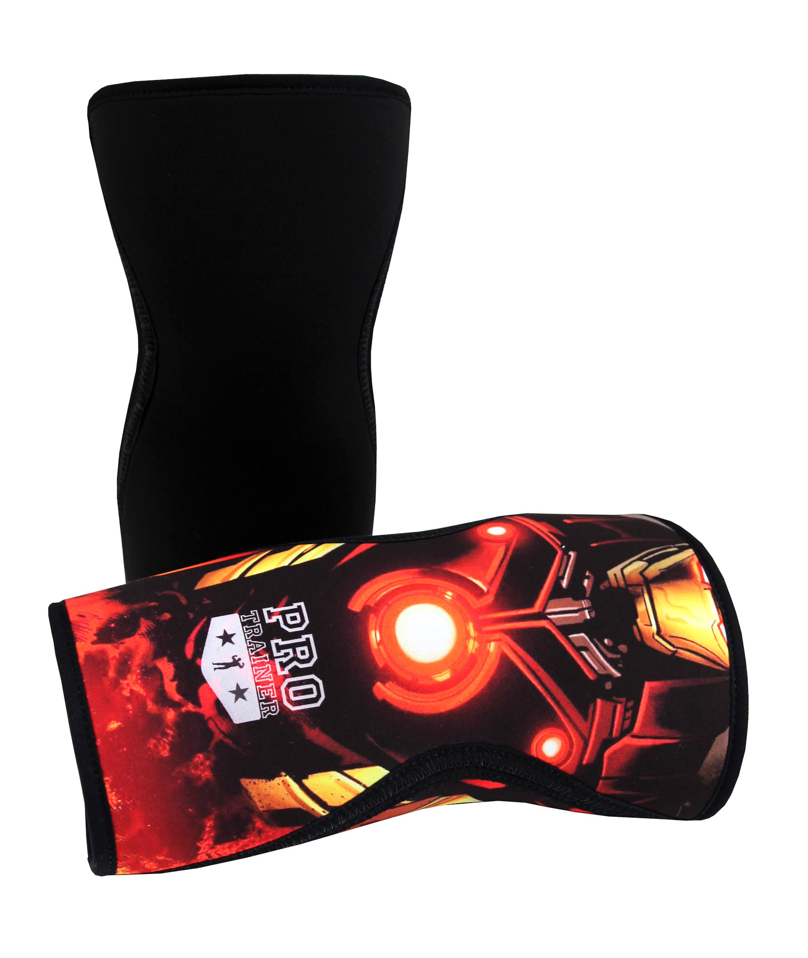 Miniatura Joelheira Crossfit homem ferro neoprene tamanho g