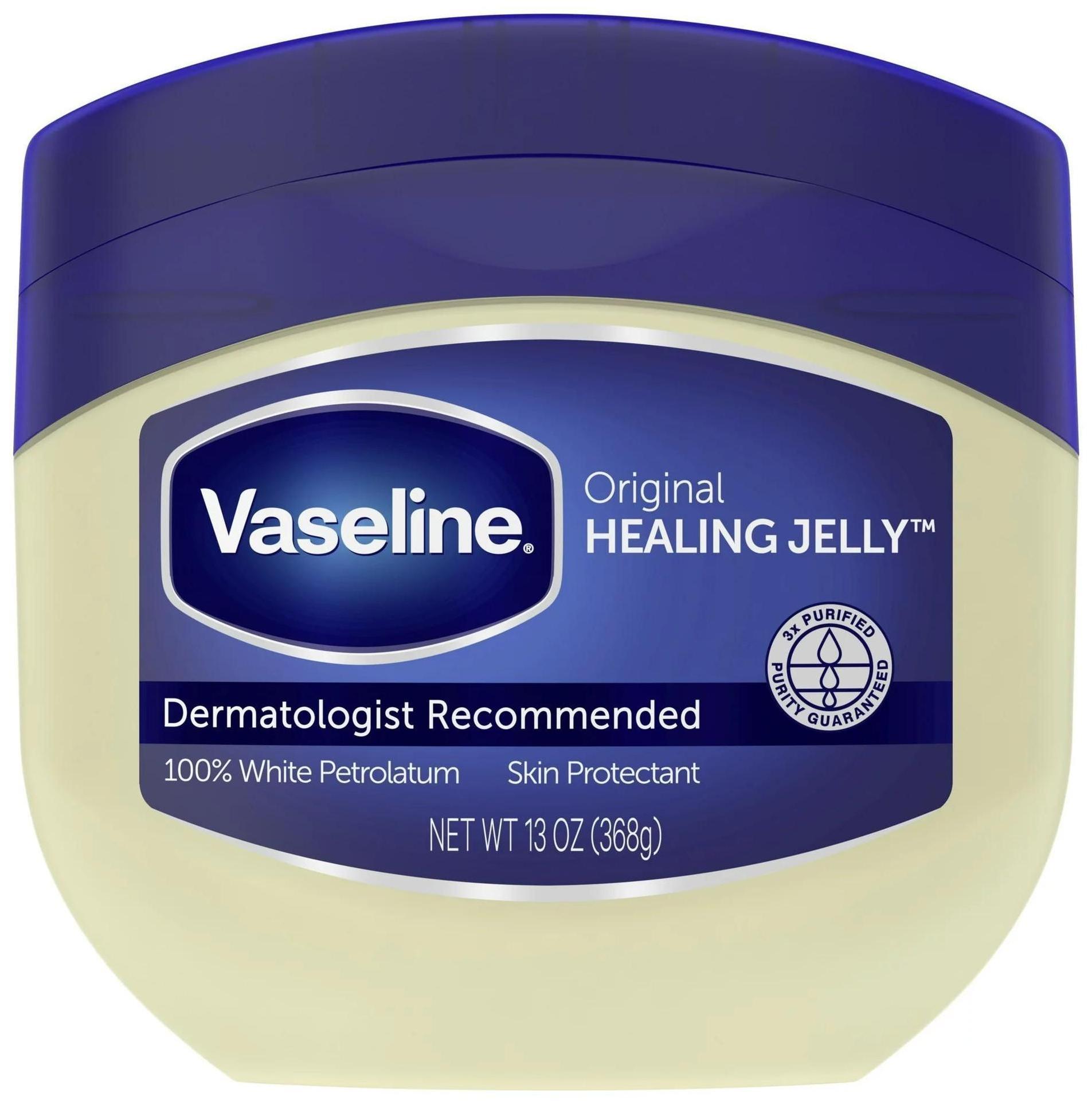 Kit Vaseline Healing Jelly Skin 368G + Bálsamo Em Bastão 40G
