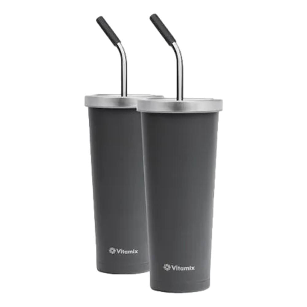 Miniatura Vitamix E-520 Liquidificador Com 2 Copos E Canudos Cor Preto