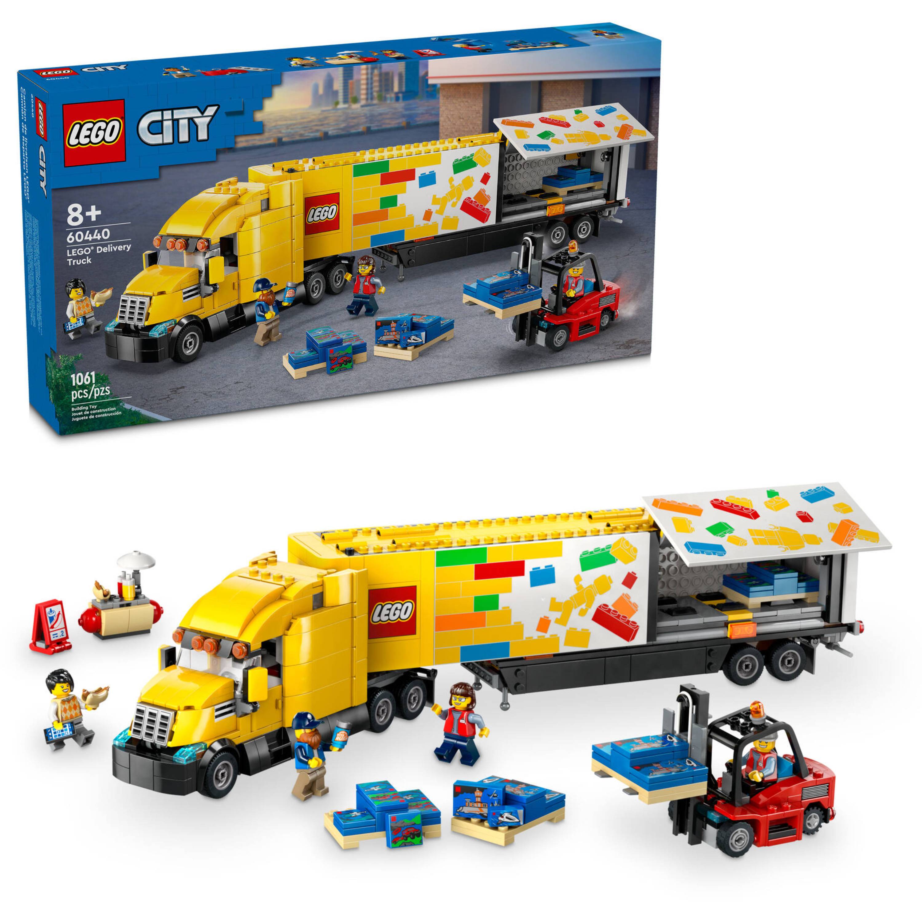 LEGO City - Caminhão de entrega amarelo