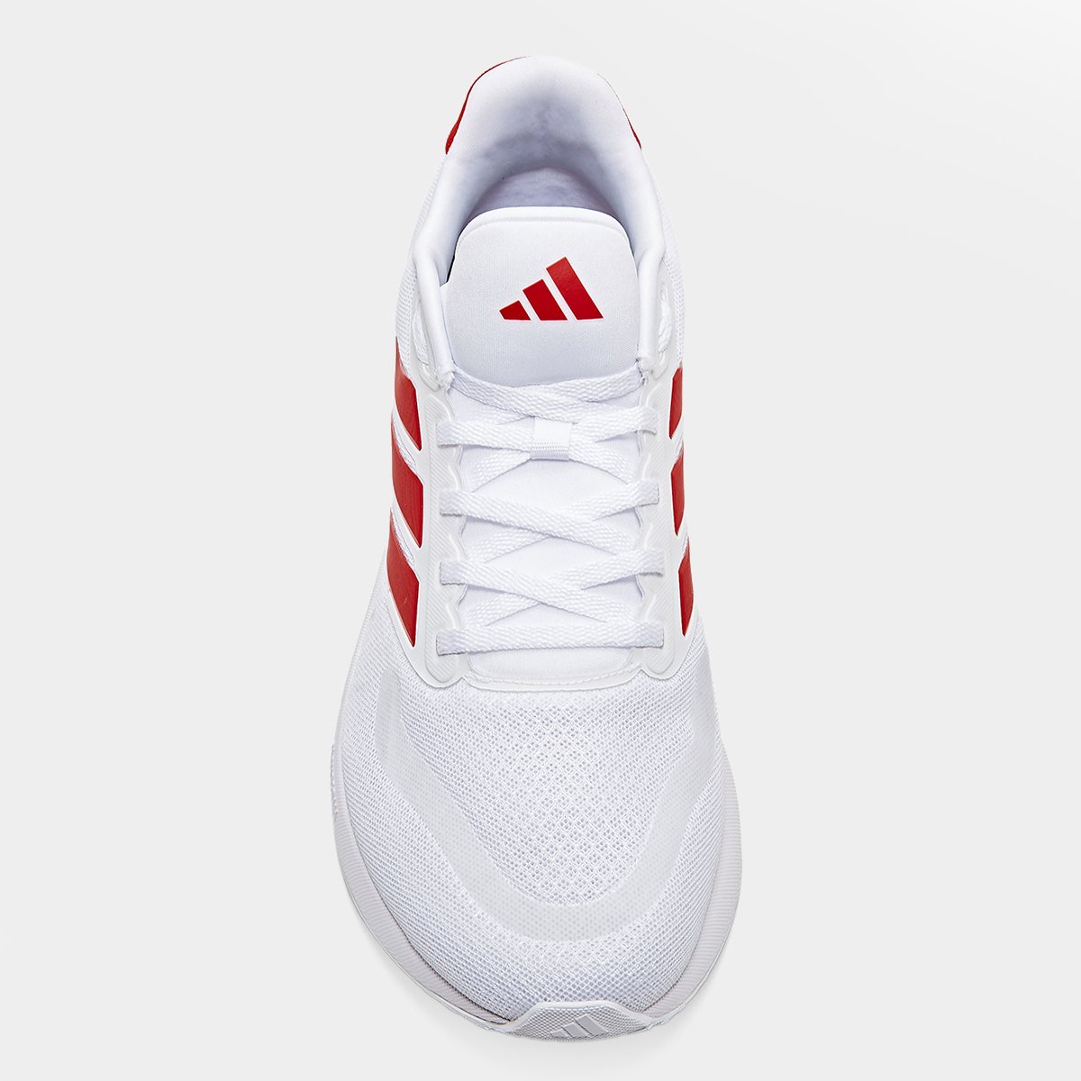 Miniatura Tênis Adidas Runfalcon 5 OPA12 Masculino Branco+Vermelho - 38