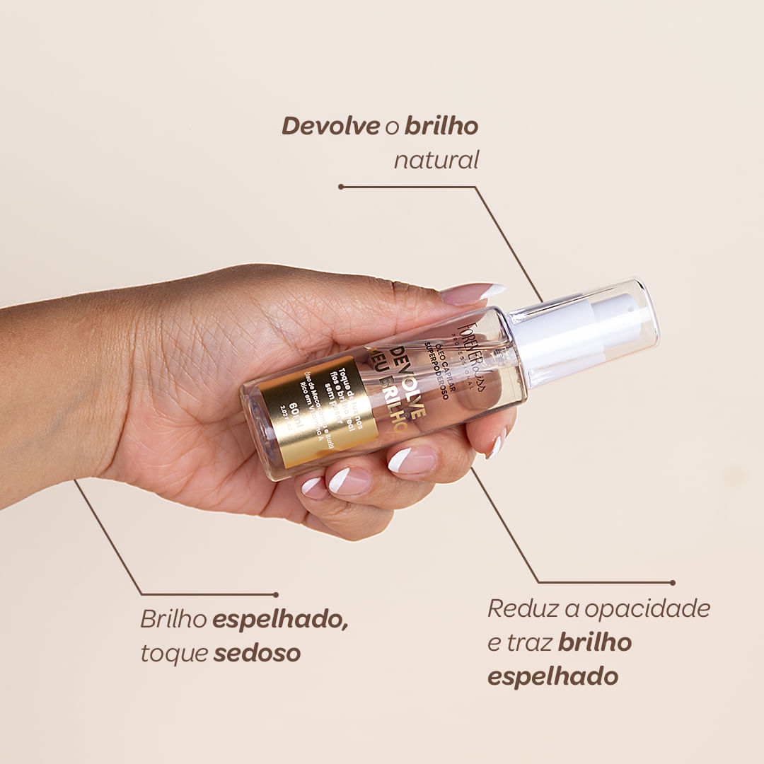 Miniatura Kit Óleos Superpoderosos Brilho e Hidratação Forever Liss