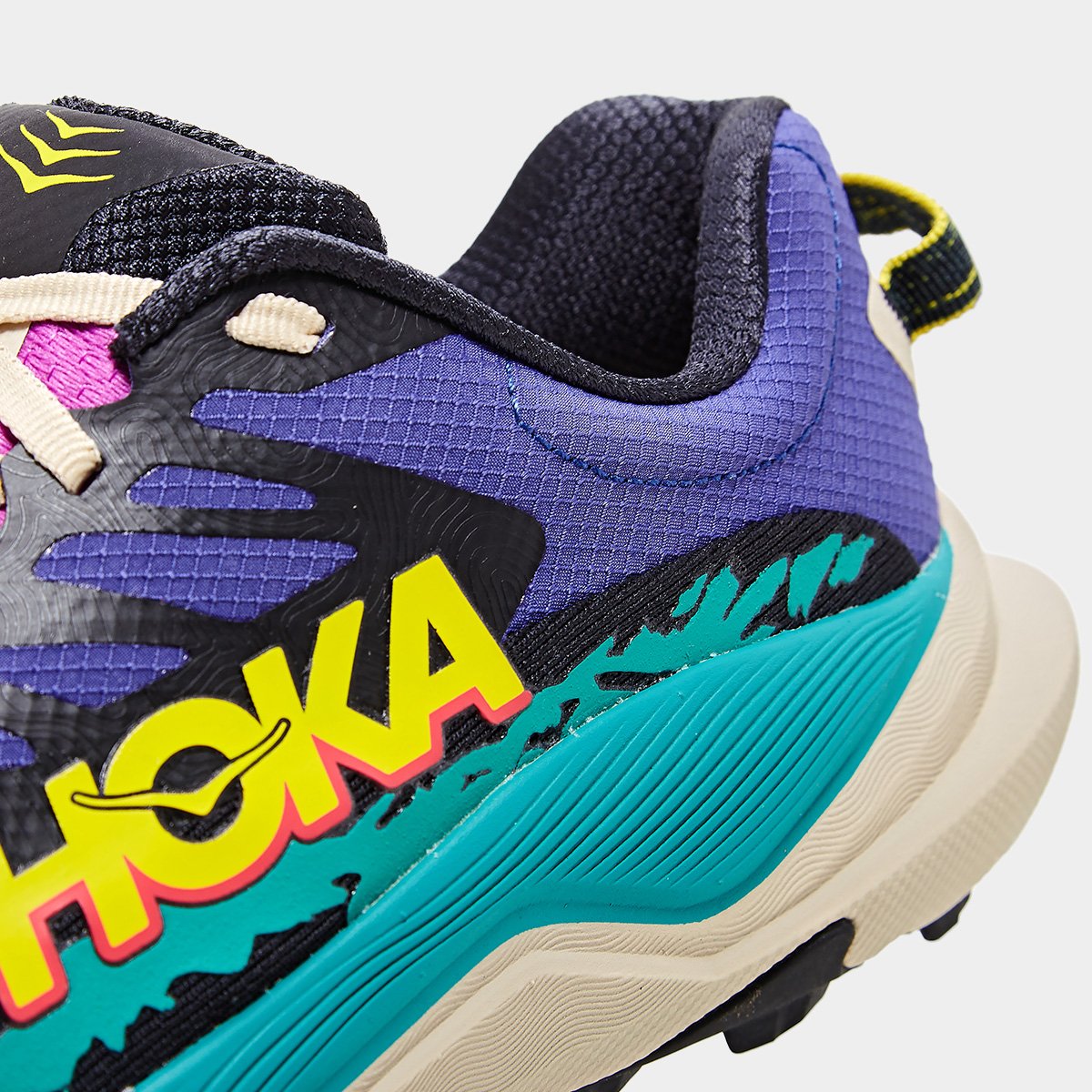 Tênis Hoka Torrent 4 Masculino Roxo+Verde - 40