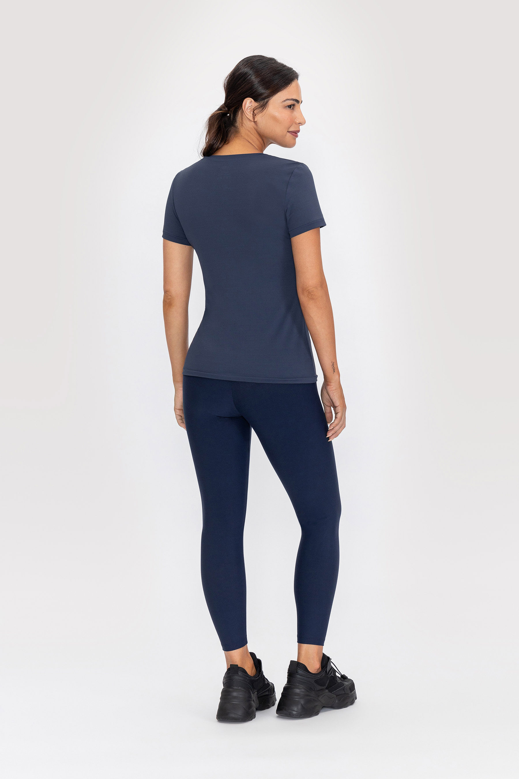 Miniatura Blusa Basic LIVE! Holographic - Azul Marinho - LIVE! Azul - PP
