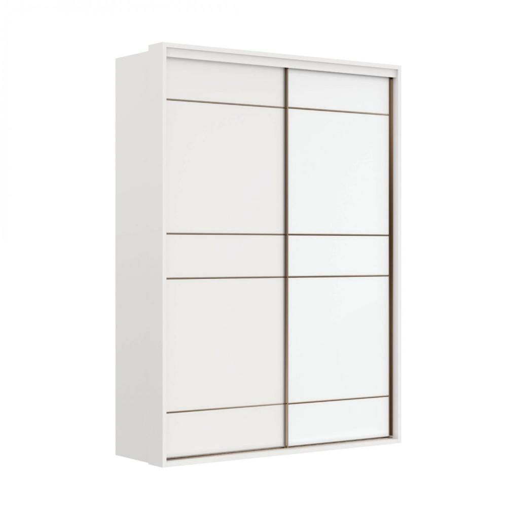 Miniatura Guarda Roupa Casal Qualita 2 Portas Belmax Branco