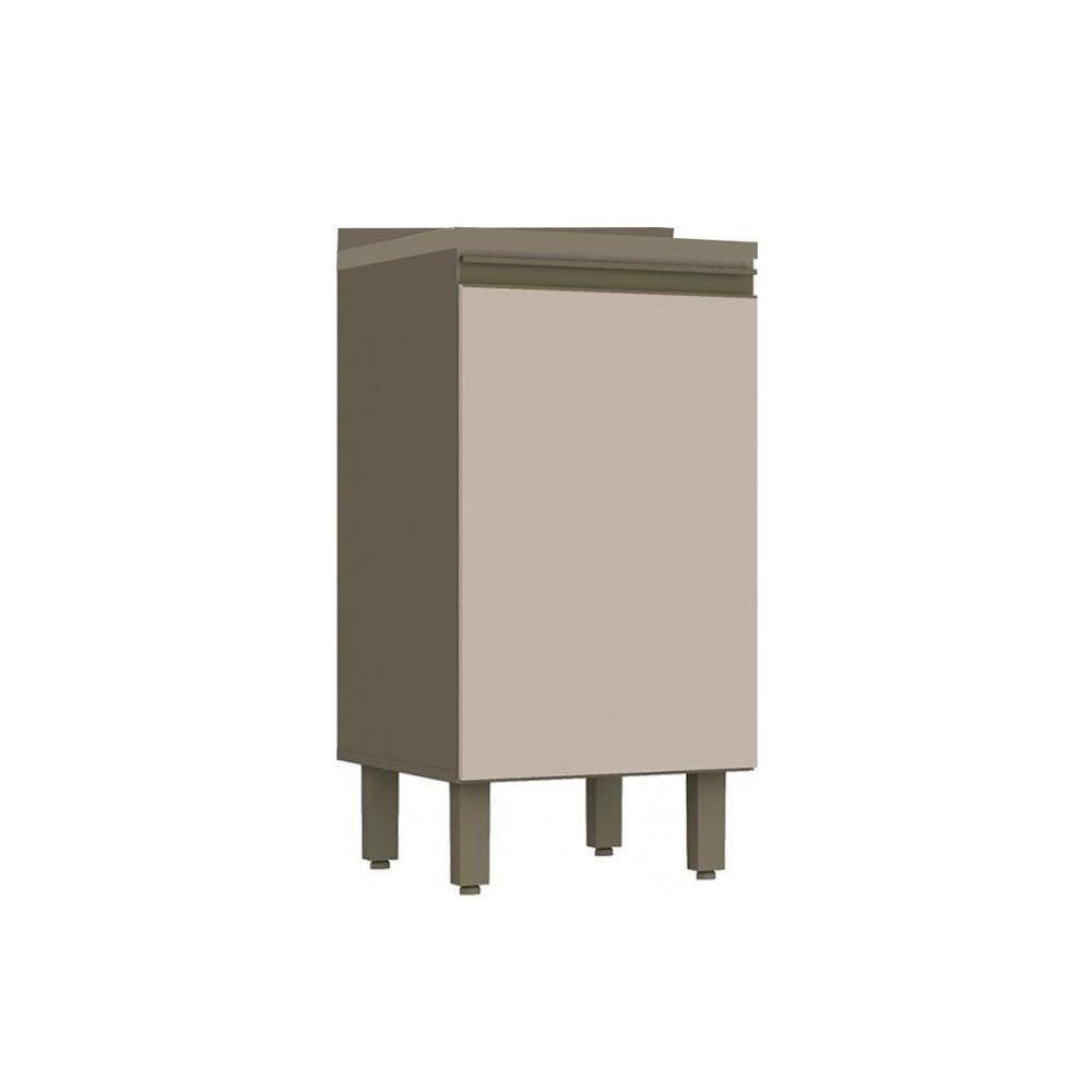 Miniatura Módulo Cozinha Henn Connect Balcão 1 Porta C/tampo Duna/cristal