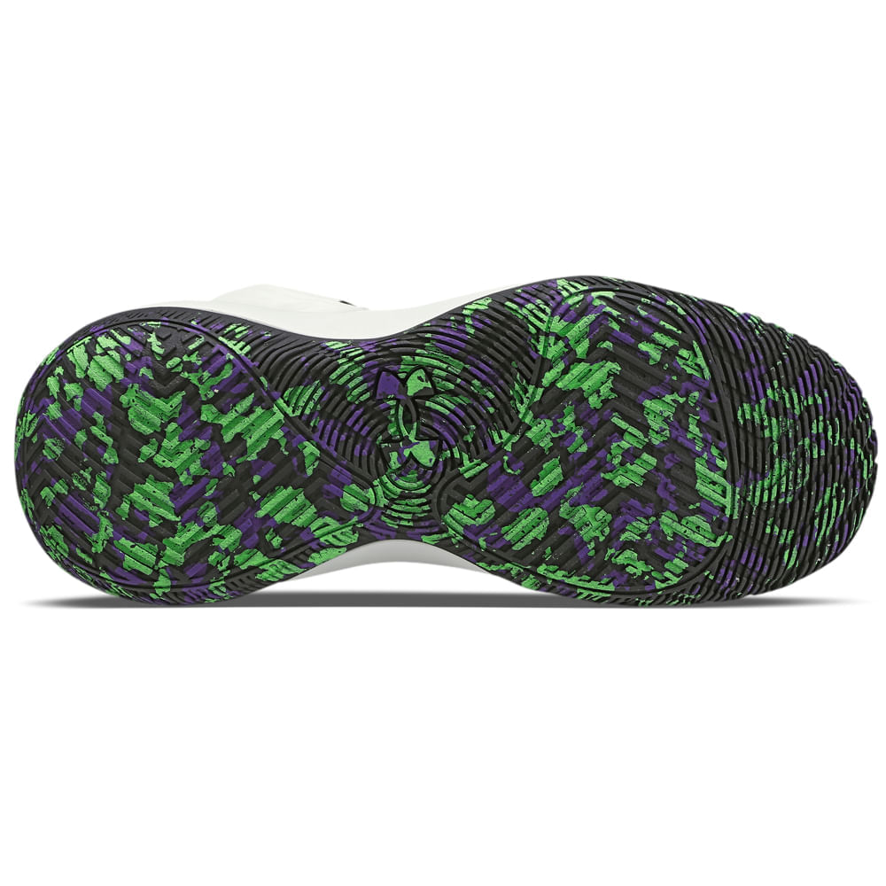 Miniatura Tênis de Basquete Masculino Under Armour JET 21 Branco - 39