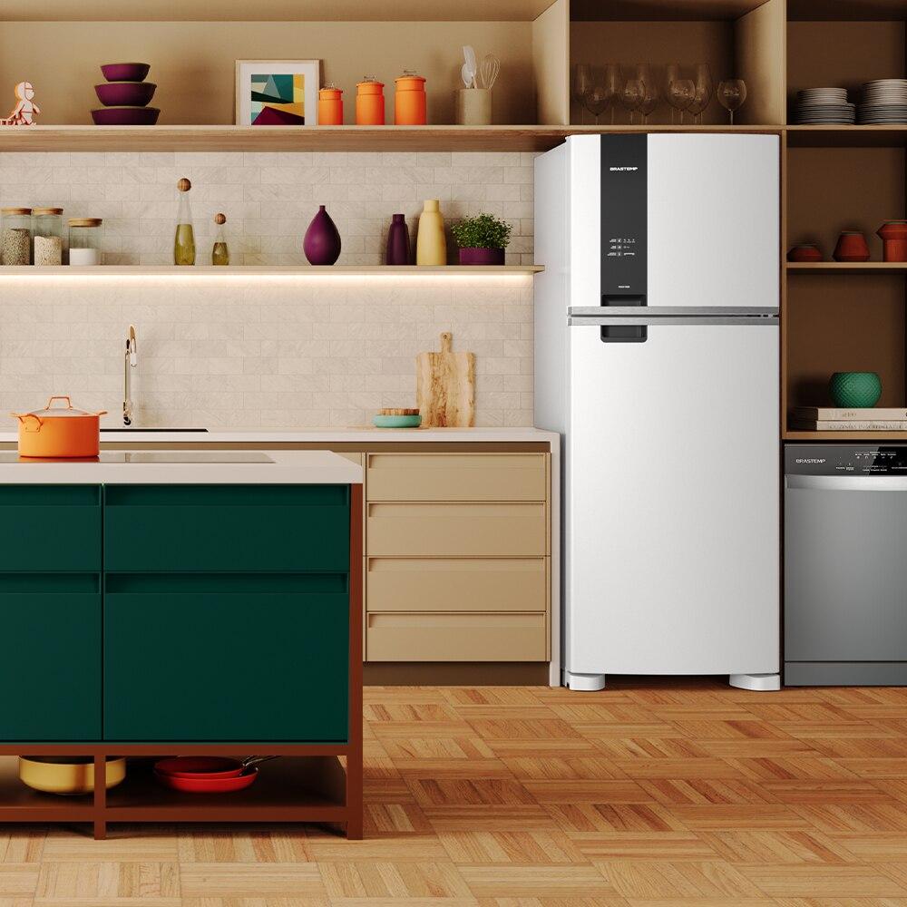 Geladeira Brastemp Frost Free Duplex BRM55FB, 463 Litros, Branca - 220 Volts 220 Volts