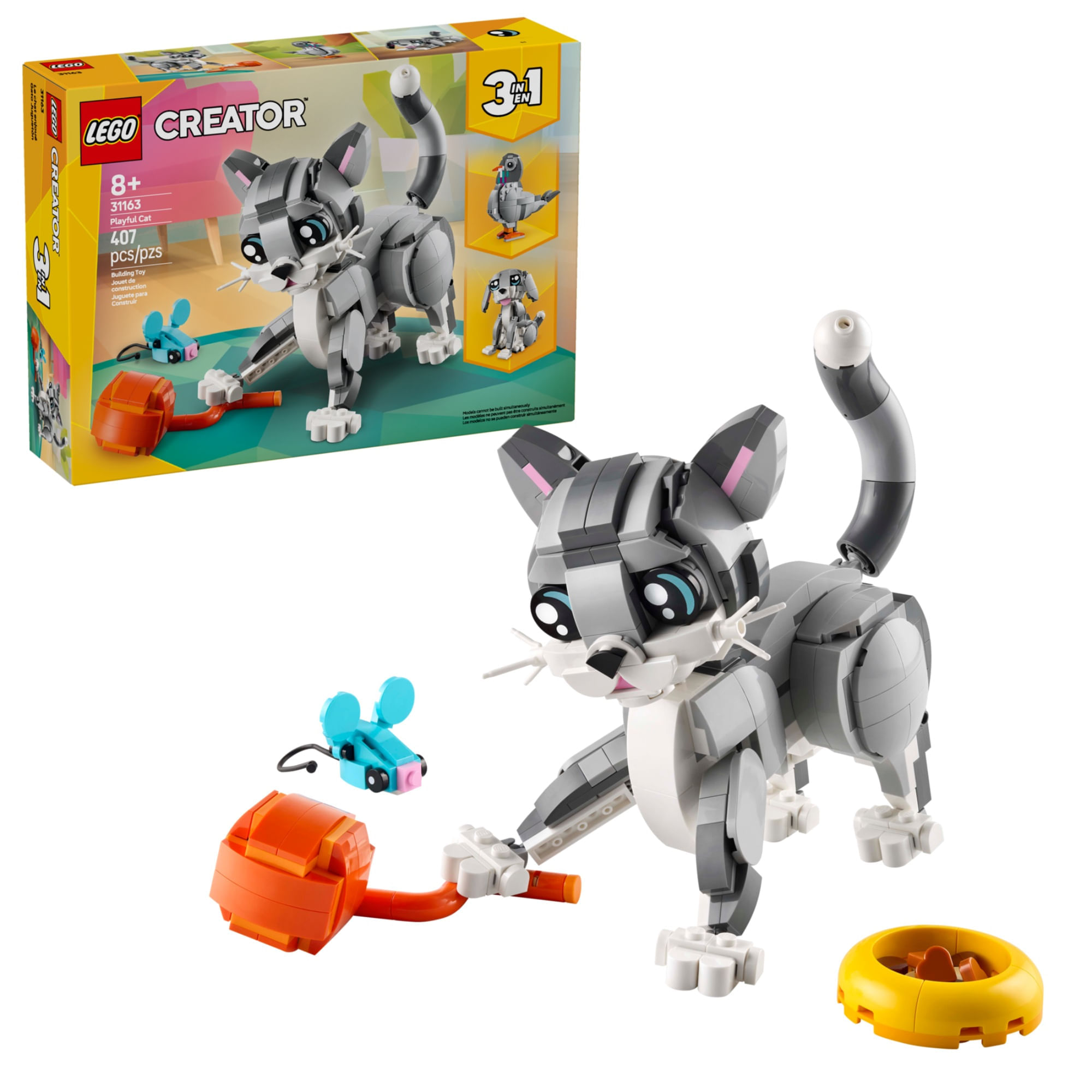 LEGO Creator 3 em 1 - Gato brincalhão