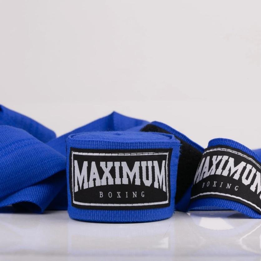 Miniatura Par Bandagem Maximum Muay Thai 3 Metros Boxe Kickboxing