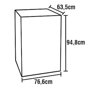 Fogão Consul 5 Bocas CFS5VAR com Mesa de Vidro, Trempes de Ferro Fundido e Acendimento Automático Bivolt - Inox